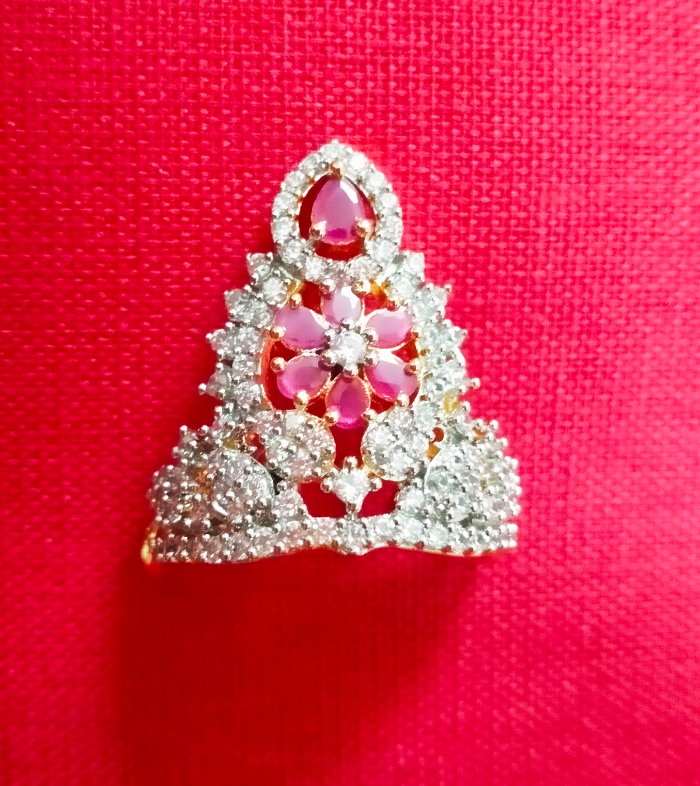 Beautiful flower artificial stone Mukut