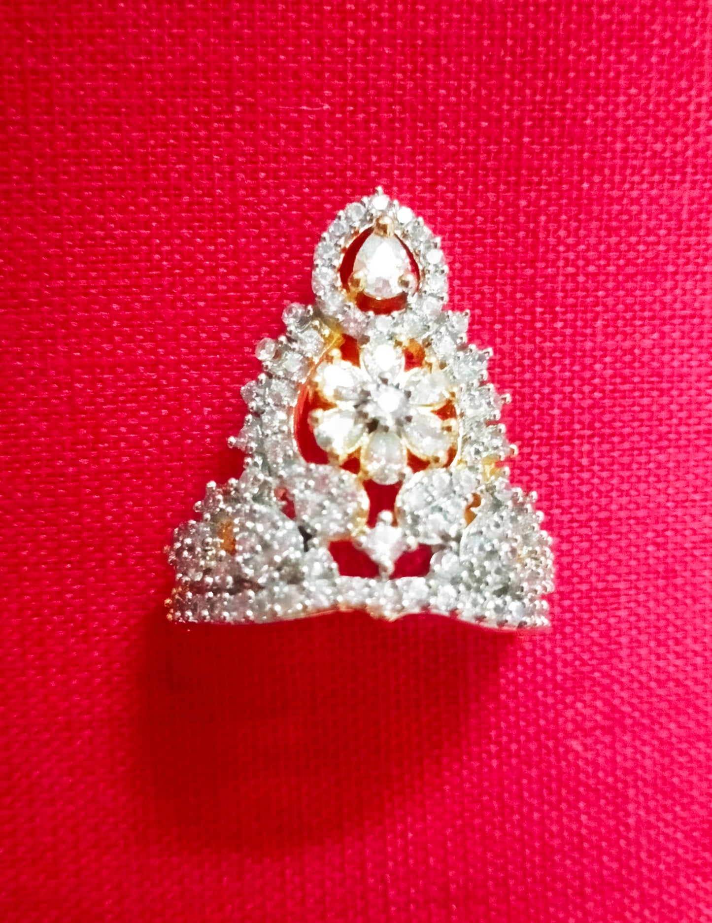 Beautiful flower artificial stone Mukut