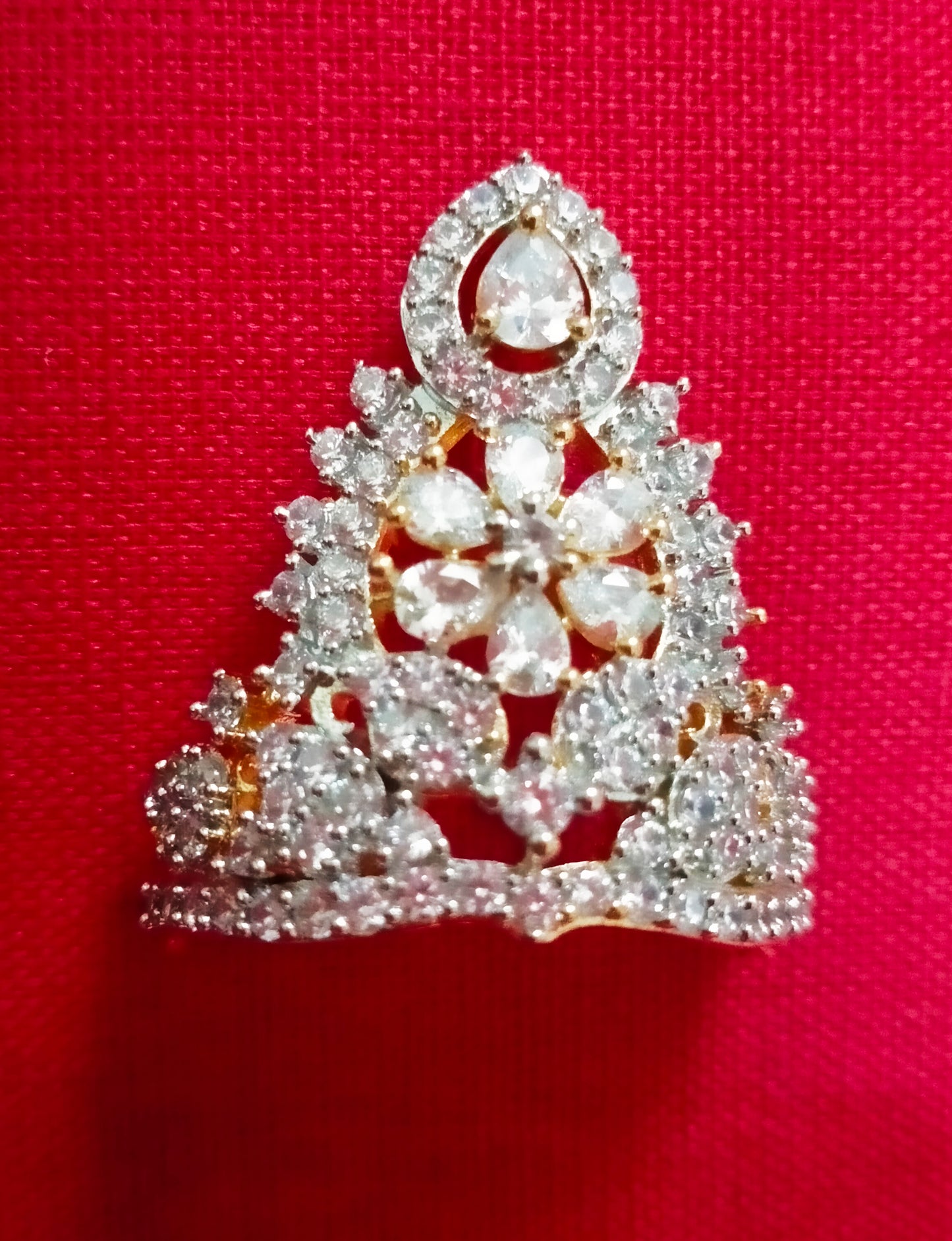 Beautiful flower artificial stone Mukut