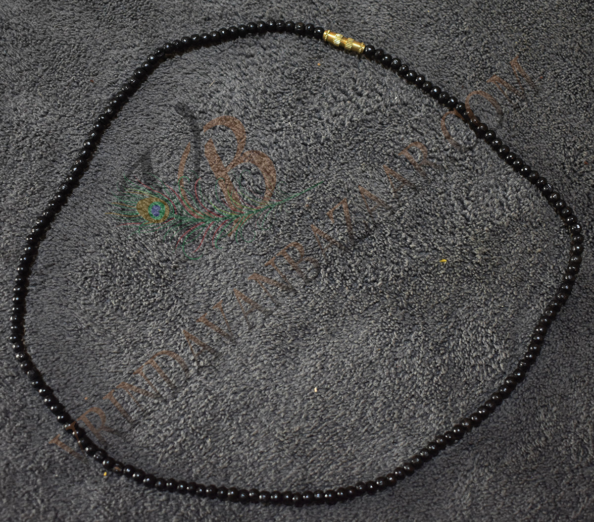 Black sandalwood kanthi mala
