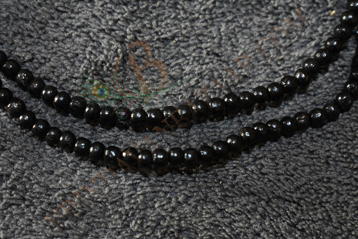 Black sandalwood kanthi mala