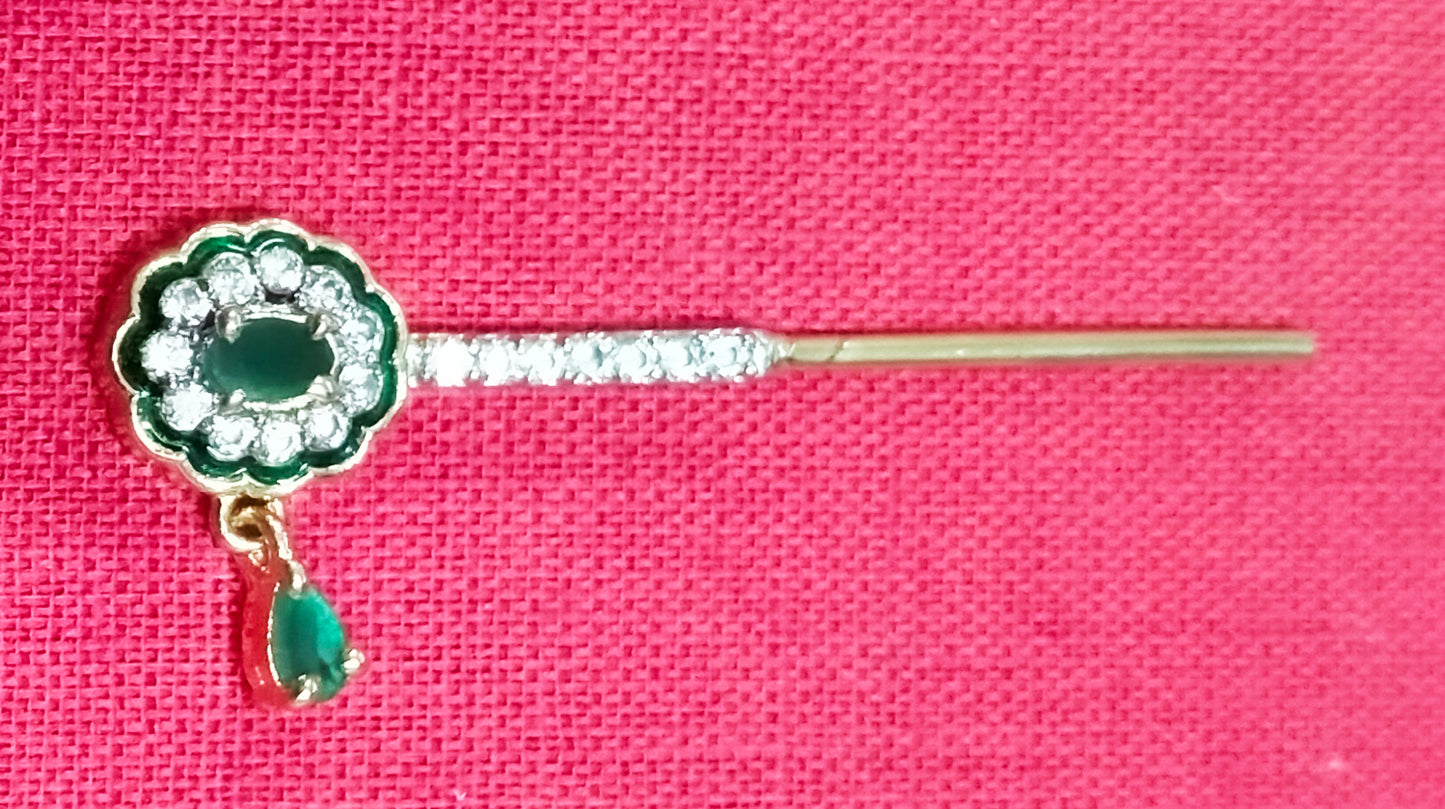 Oval with drop artificial stone flute