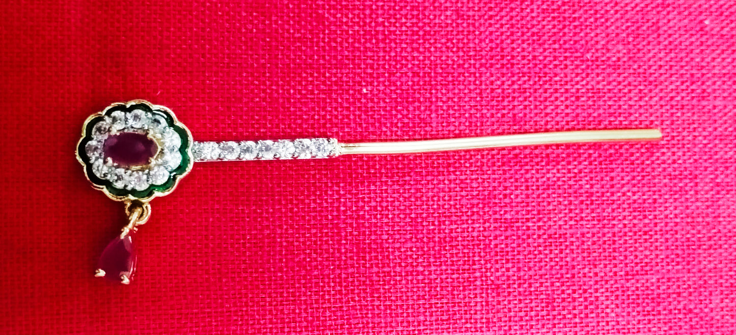 Oval with drop artificial stone flute