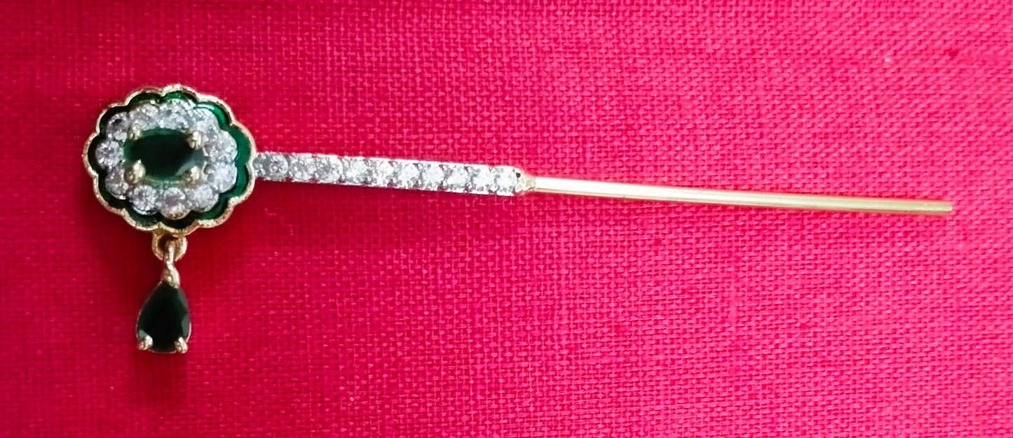 Oval with drop artificial stone flute