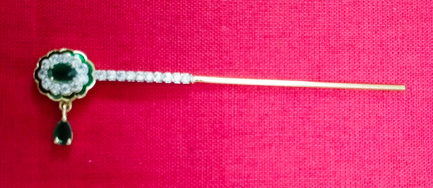 Oval with drop artificial stone flute