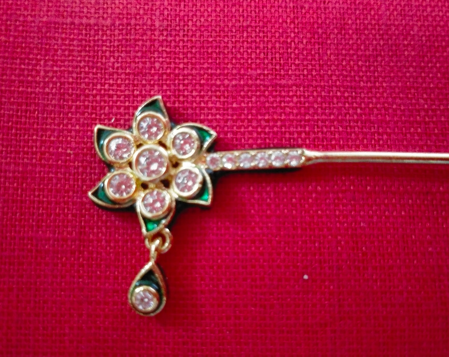 Small flower artificial stone flute