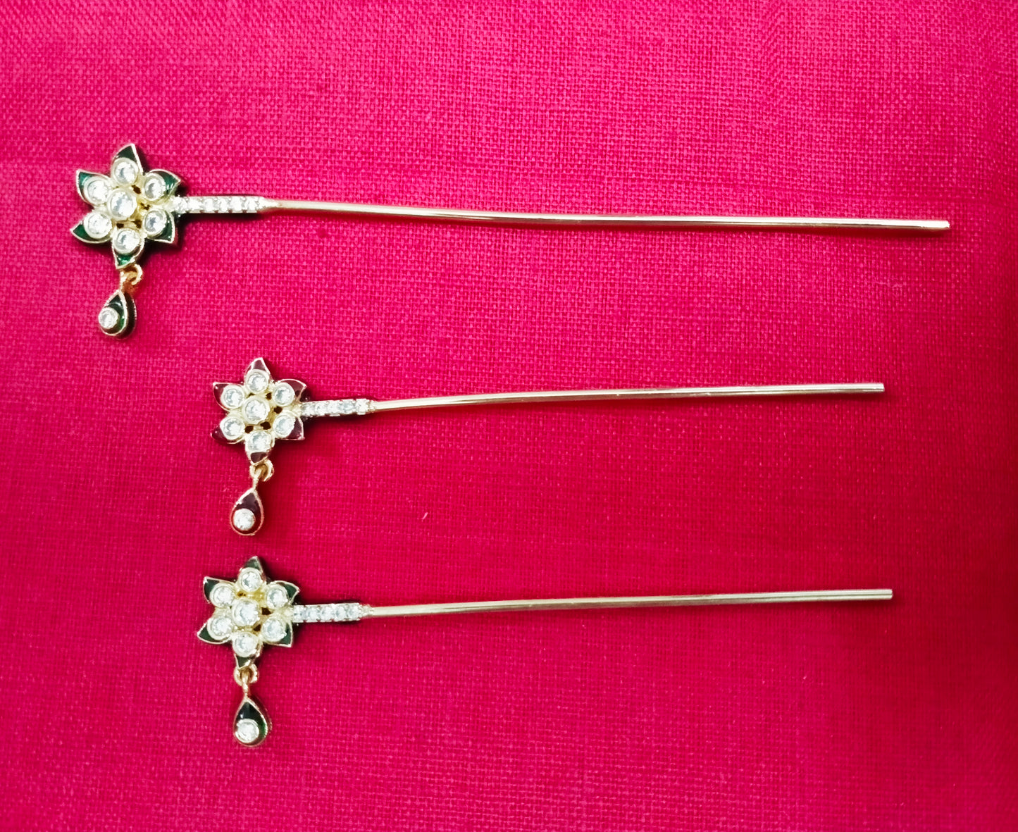 Small flower artificial stone flute