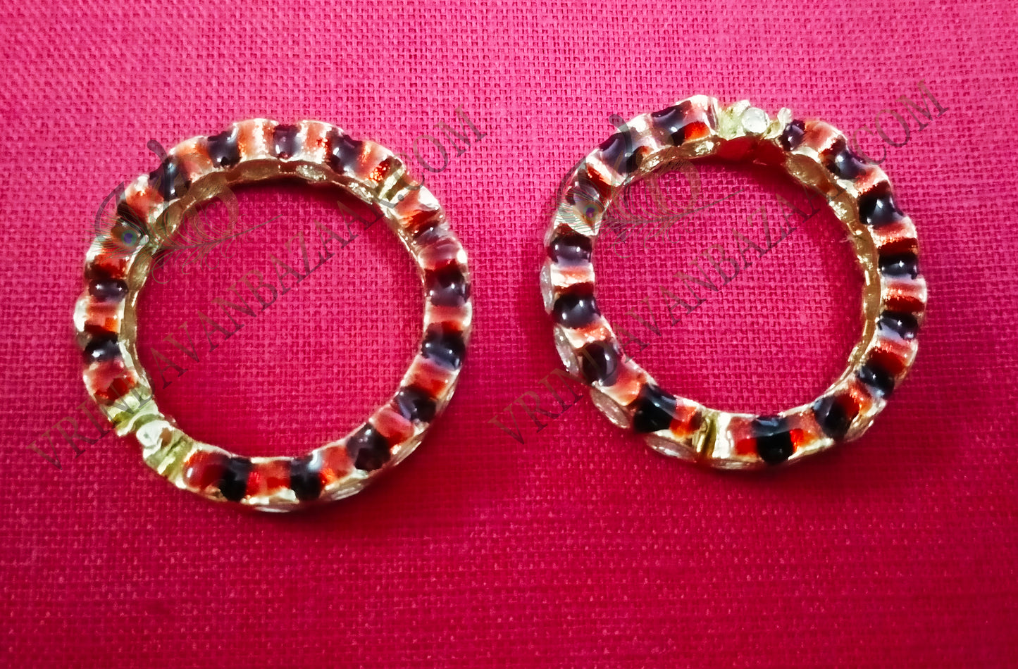 Round shape artificial stone kangan/ bangle