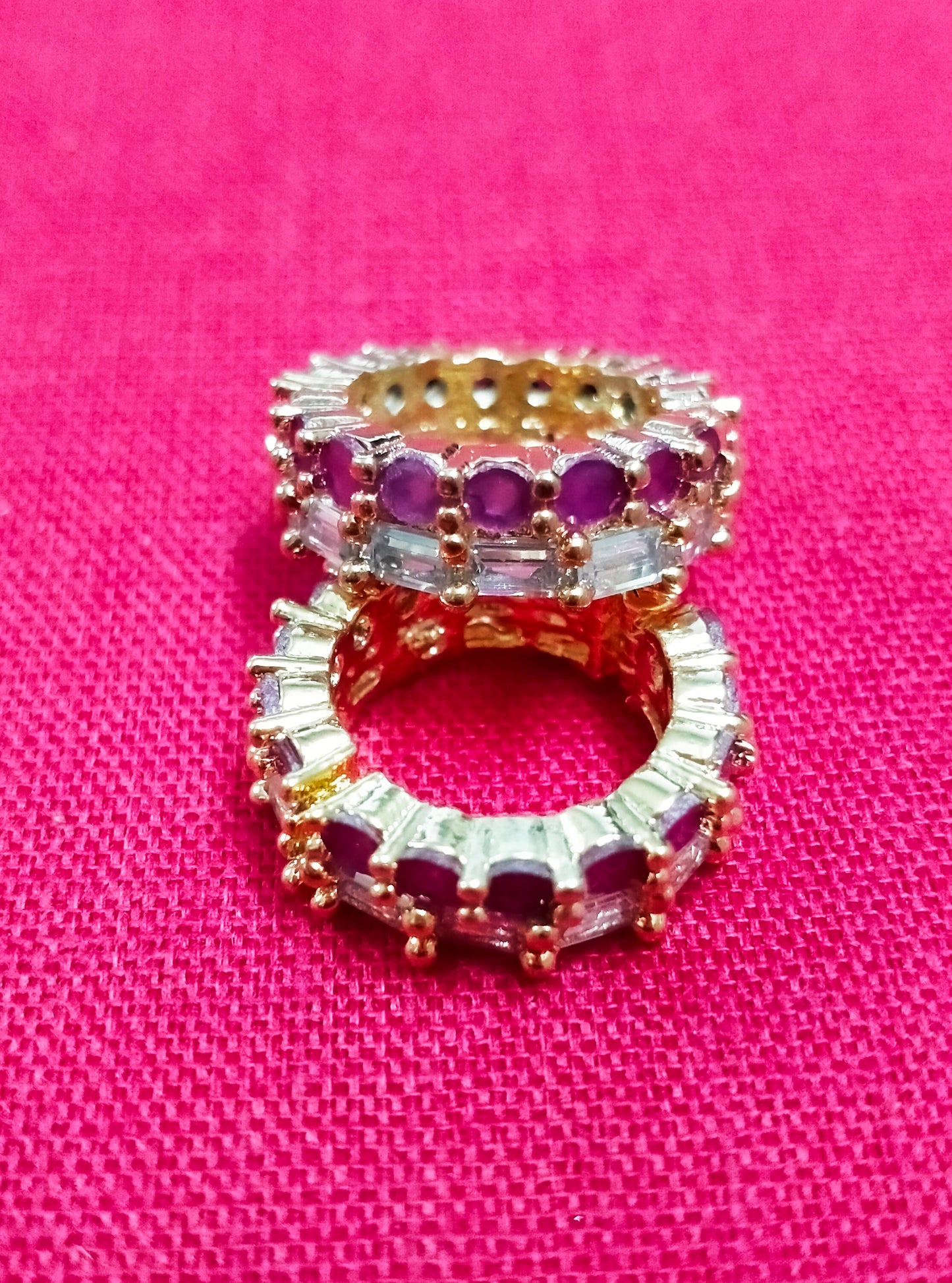 2 line artificial stone kangan/ bangle