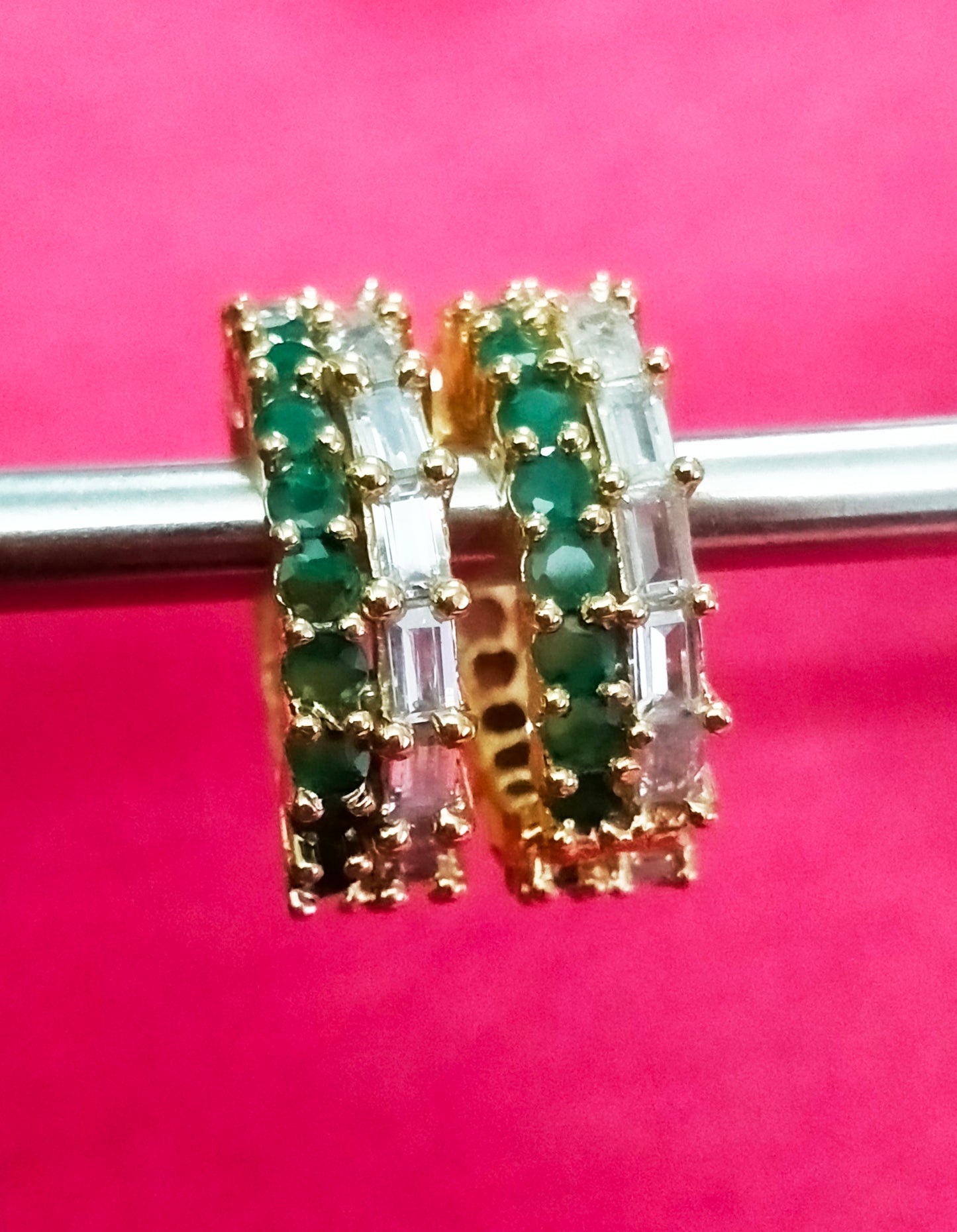 2 line artificial stone kangan/ bangle