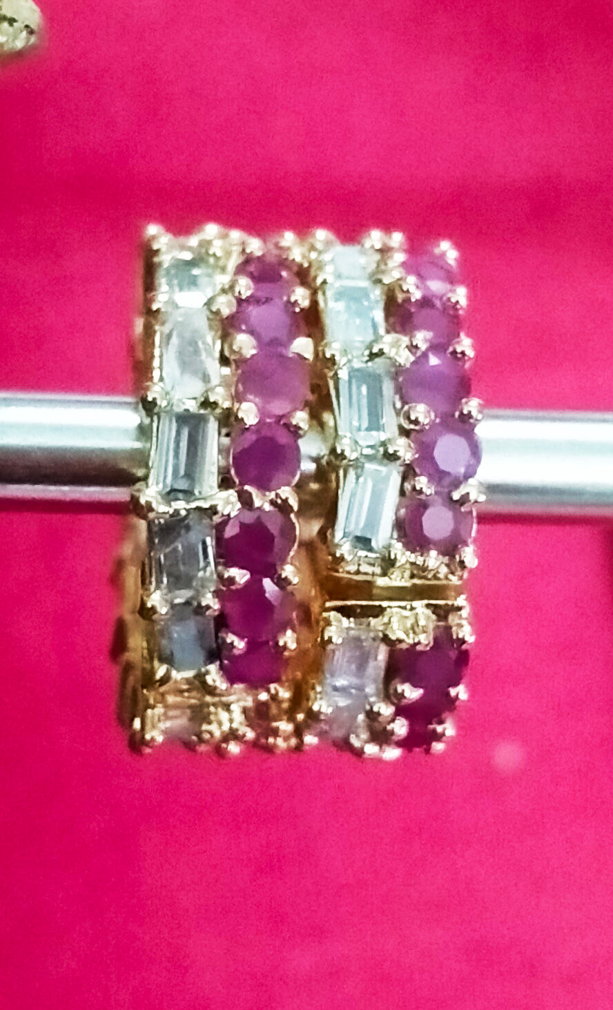 2 line artificial stone kangan/ bangle