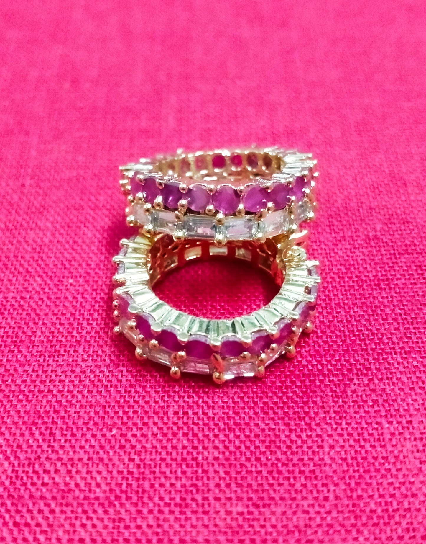2 line artificial stone kangan/ bangle