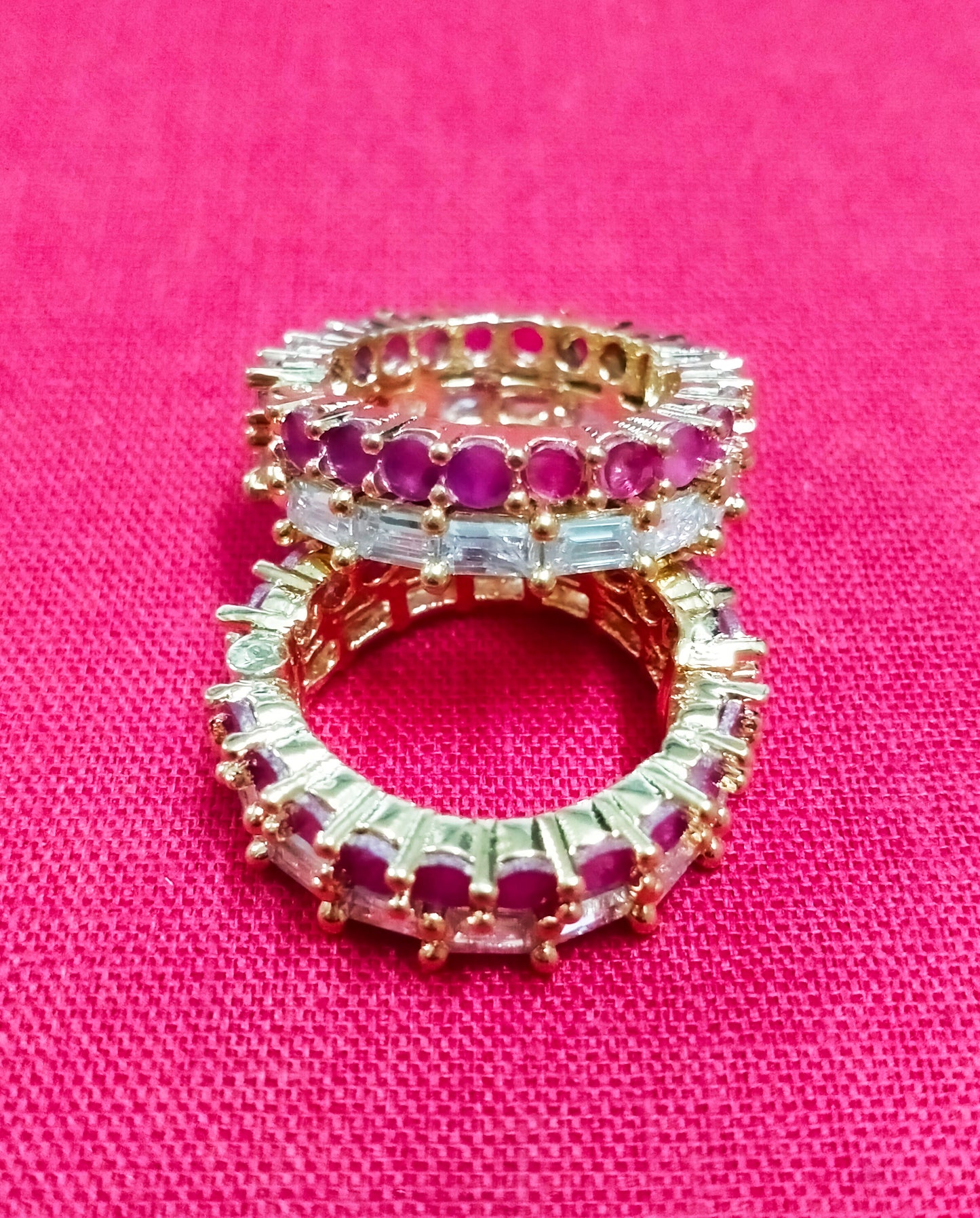 2 line artificial stone kangan/ bangle