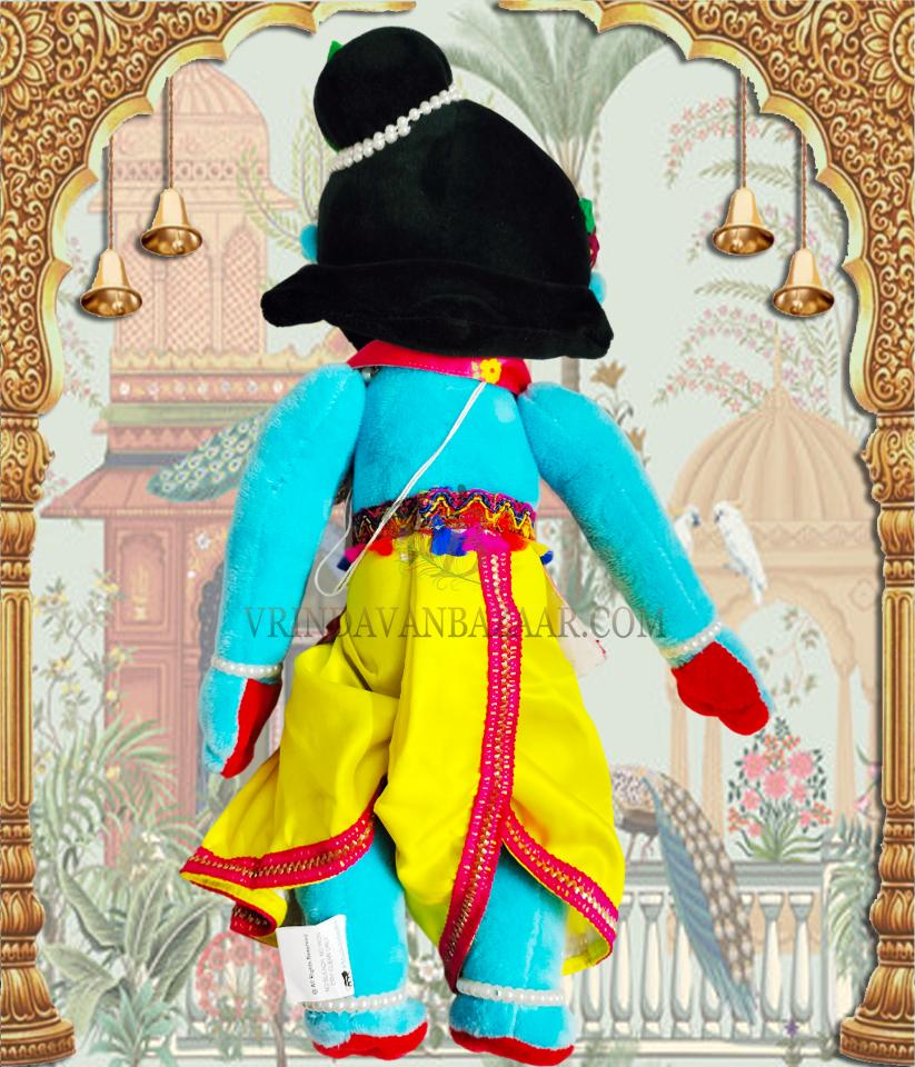 Radha Madhav soft toy; height approx 14.5 inch