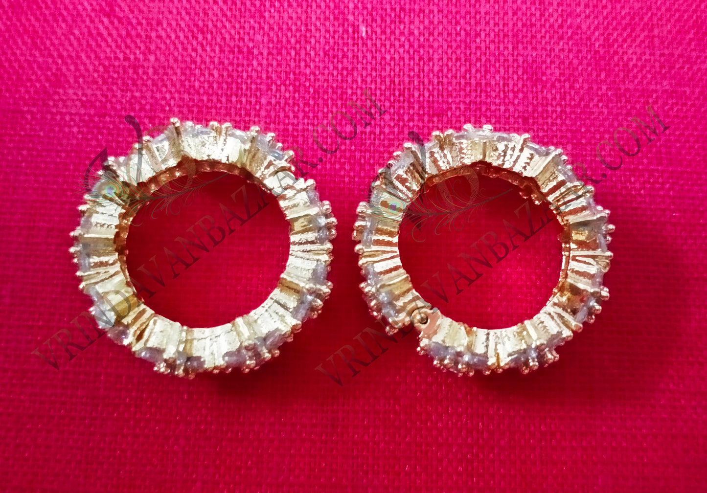 Flower design artifical stone kangan/ bangle