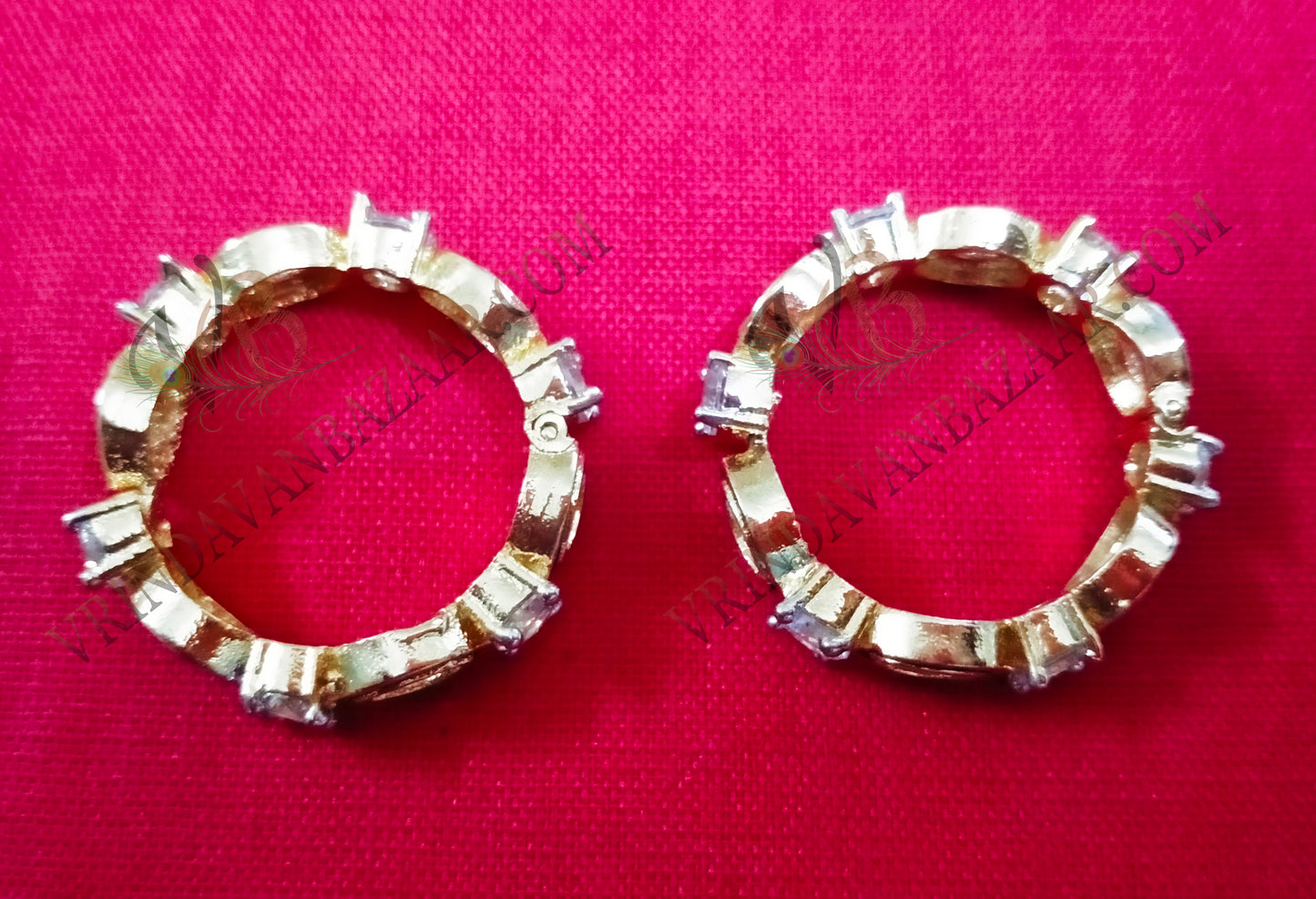 Coloured stone with design artificial stone kangan/ bangle