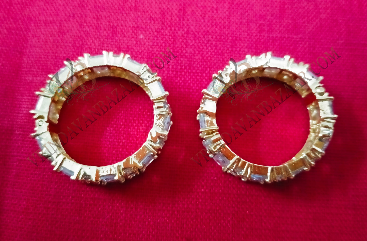 Square stone artificial stone kangan/ bangle -2.5 cm