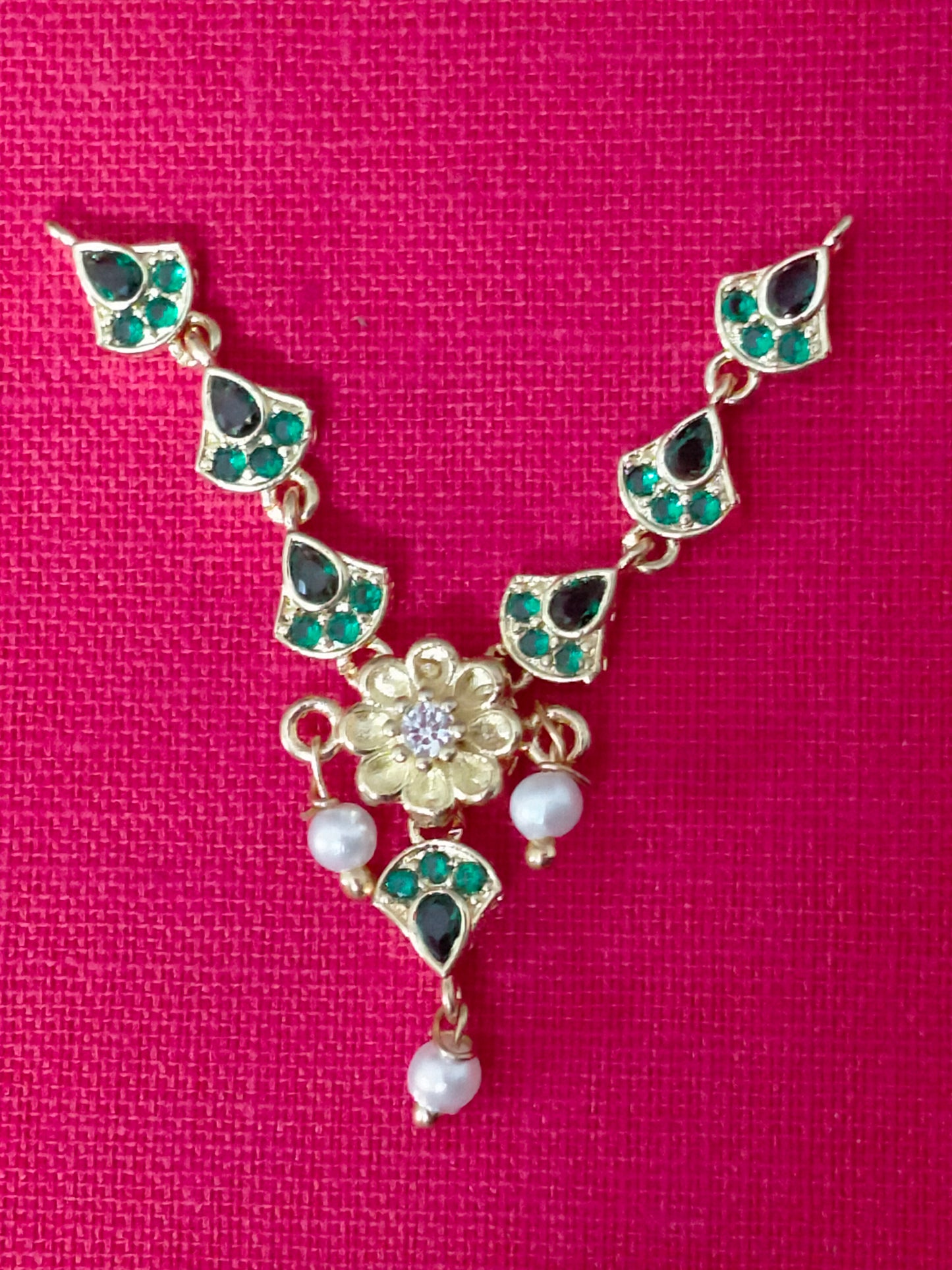Latest design artificial stone mala/ necklace