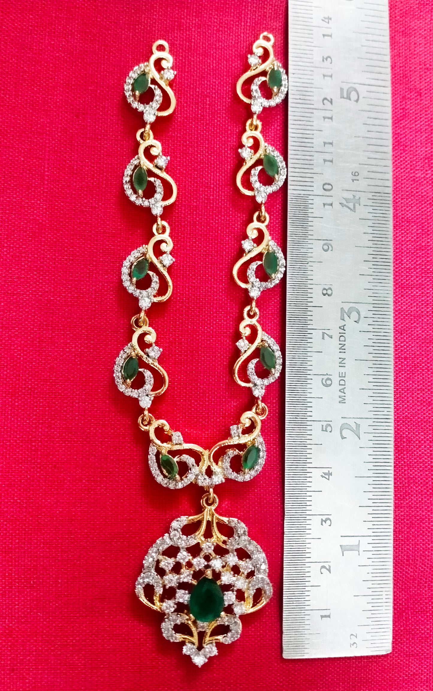 Flora Design Artificial Stone Mala – Deity Necklace