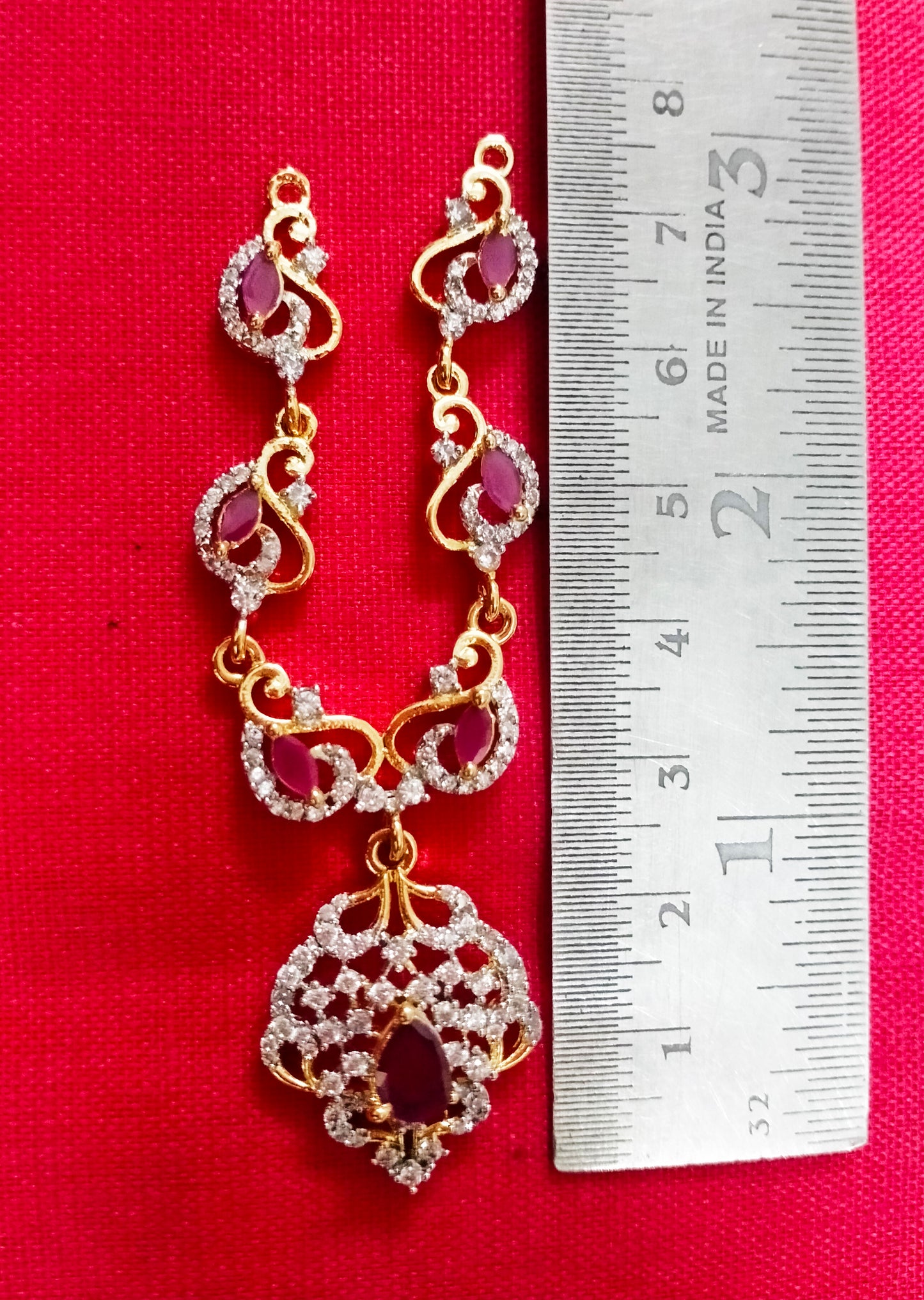 Flora Design Artificial Stone Mala – Deity Necklace