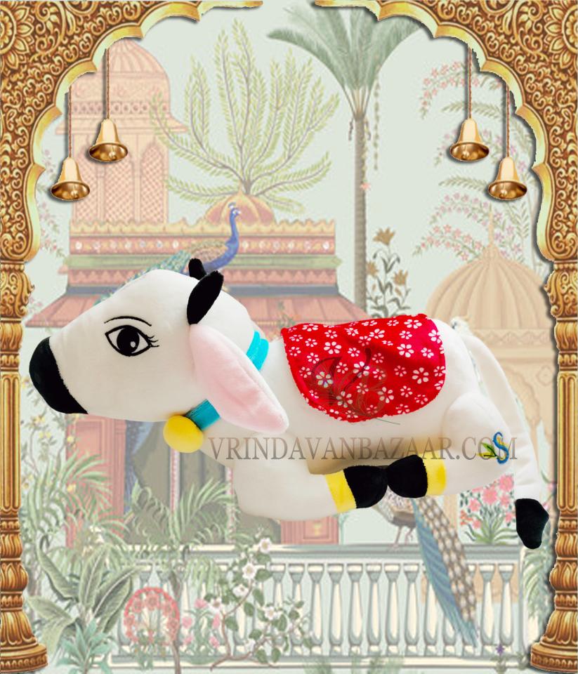 Surabhi Cow Soft Toy – Plush & Devotional Gift