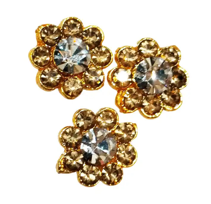 Sticking Rhinestone Bindi for Tops, Toering, Chin, & Ring of Laddu Gopal Radha Krishna & Devi Idol