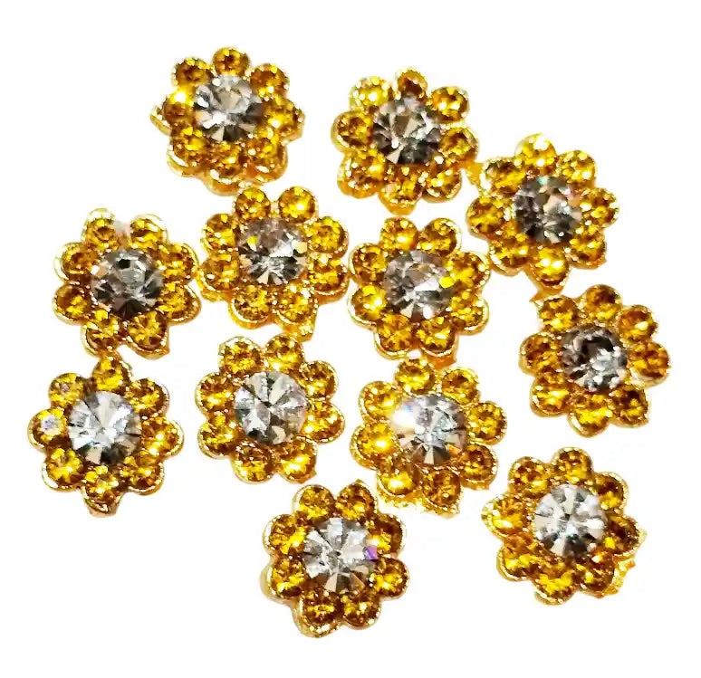 Sticking Rhinestone Bindi for Tops, Toering, Chin, & Ring of Laddu Gopal Radha Krishna & Devi Idol