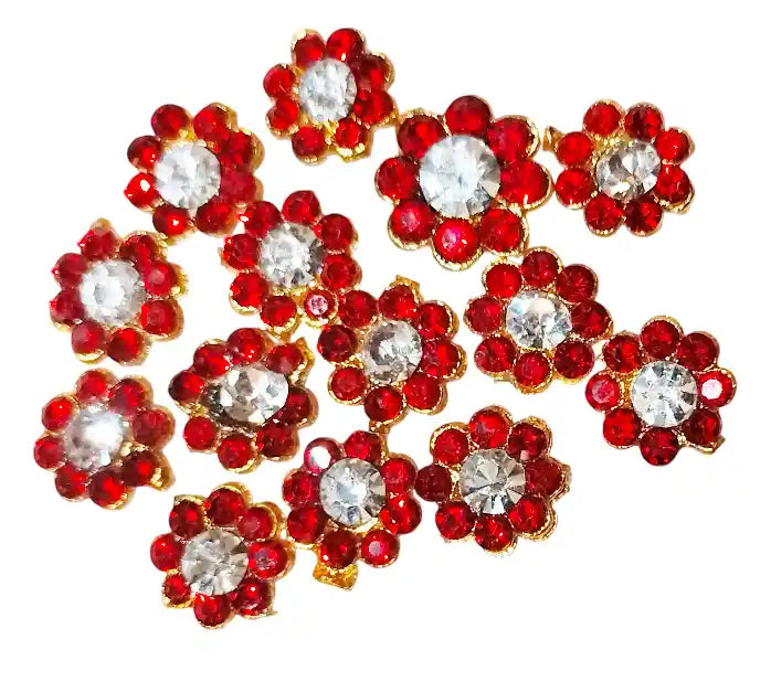 Sticking Rhinestone Bindi for Tops, Toering, Chin, & Ring of Laddu Gopal Radha Krishna & Devi Idol