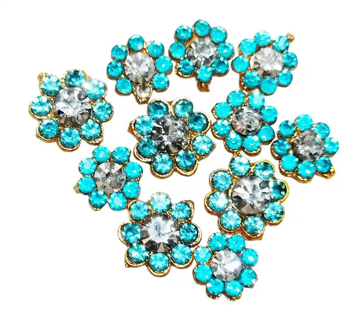 Sticking Rhinestone Bindi for Tops, Toering, Chin, & Ring of Laddu Gopal Radha Krishna & Devi Idol