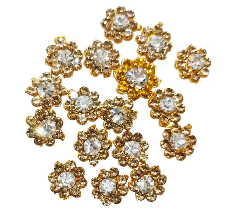 Sticking Rhinestone Bindi for Tops, Toering, Chin, & Ring of Laddu Gopal Radha Krishna & Devi Idol