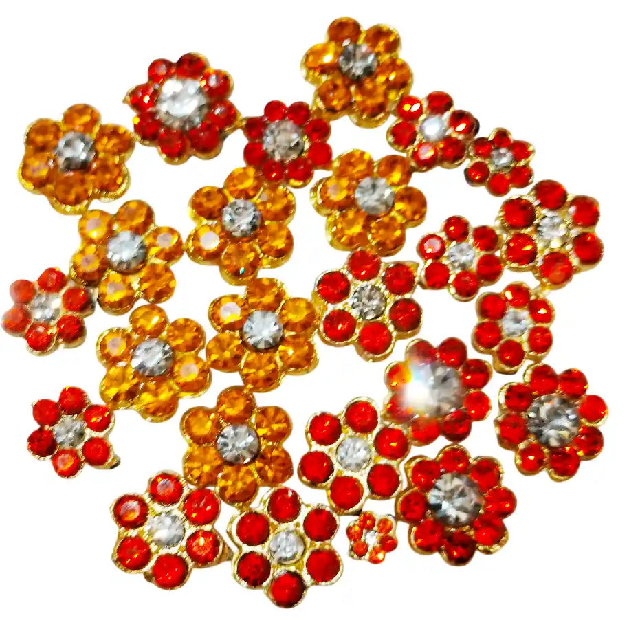 Sticking Rhinestone Bindi for Tops, Toering, Chin, & Ring of Laddu Gopal Radha Krishna & Devi Idol