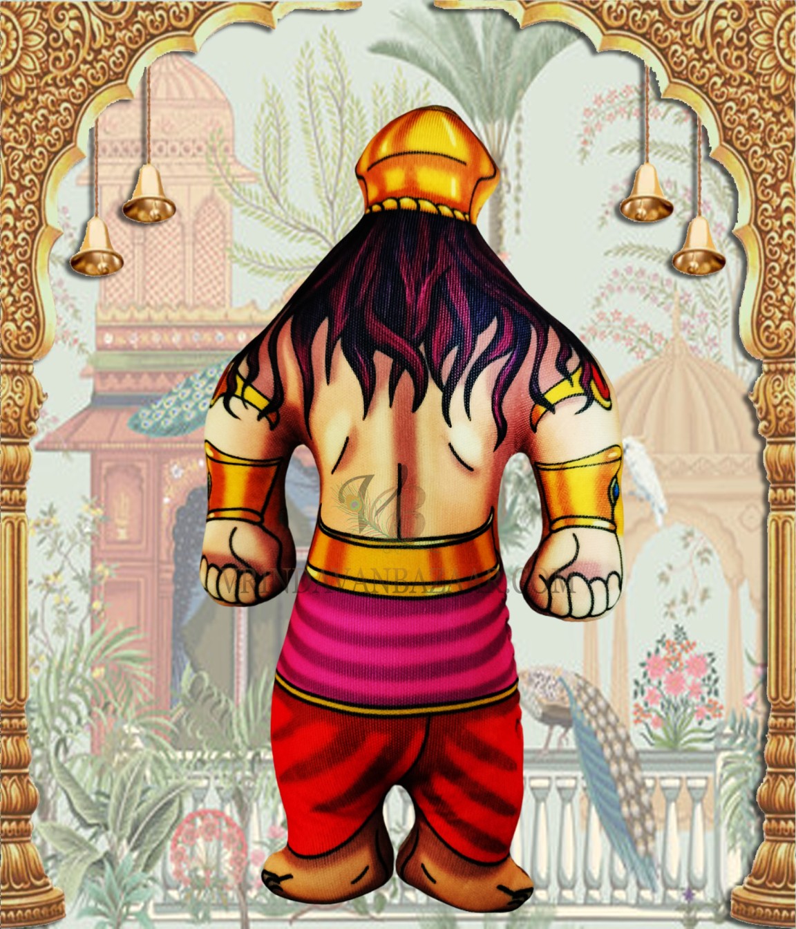 Lord Nrsimhadeva, Prahlad Maharaja and Hiranyakasipu soft toy