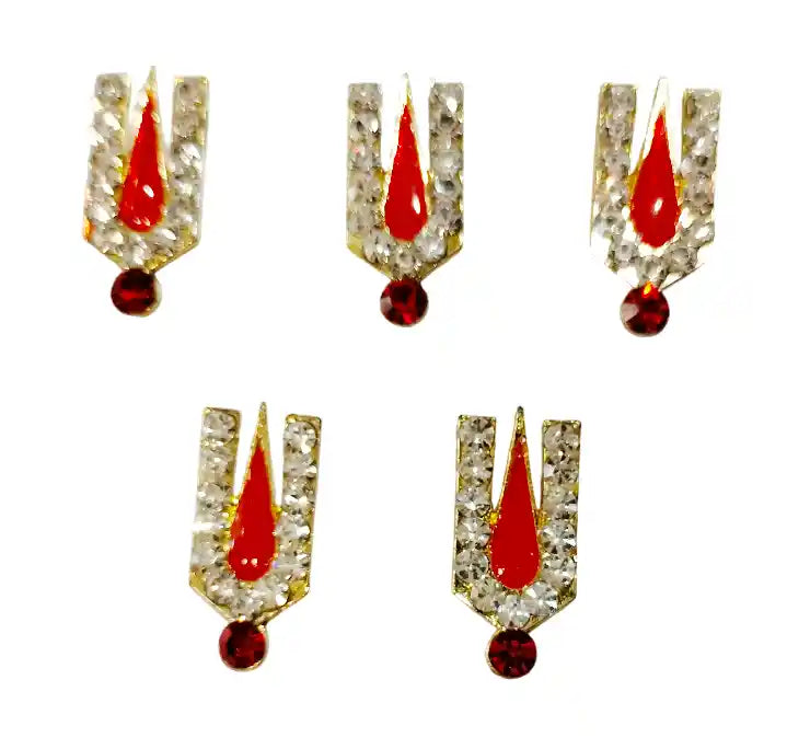 Rhinestone Tikak for Krishna & All God Idol