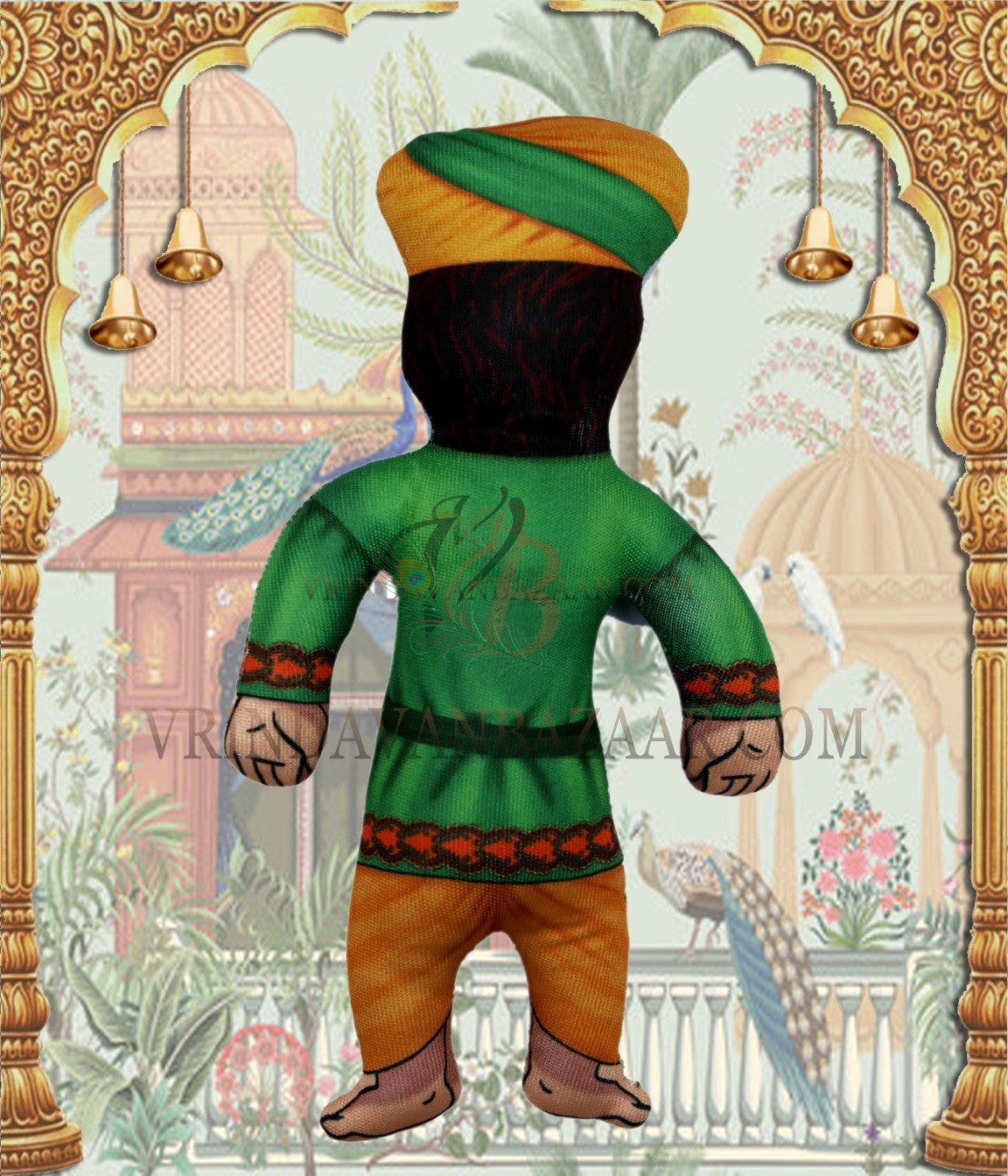 Nand Baba and Yashoda Mataji soft toy; Height 7.5 inch