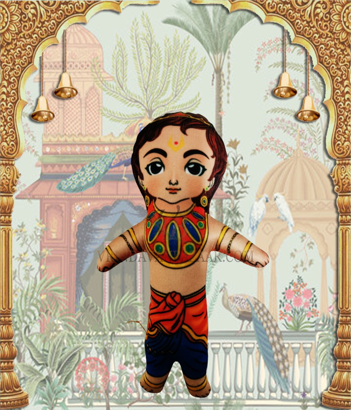 Lord Nrsimhadeva, Prahlad Maharaja and Hiranyakasipu soft toy