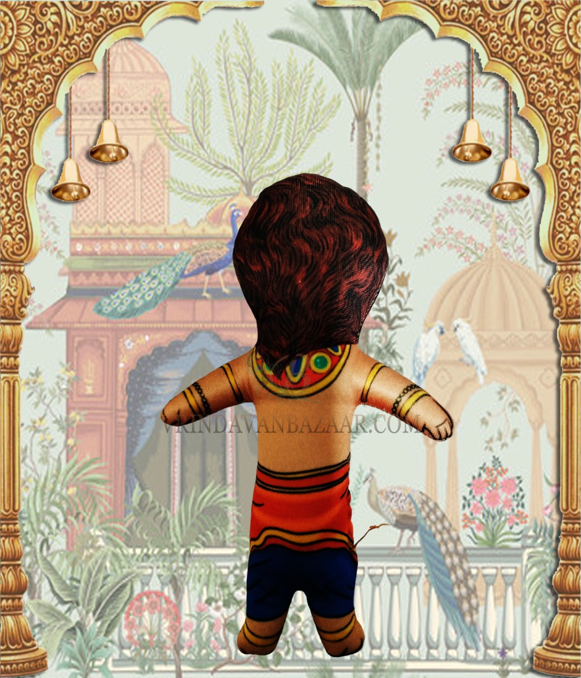 Lord Nrsimhadeva, Prahlad Maharaja and Hiranyakasipu soft toy