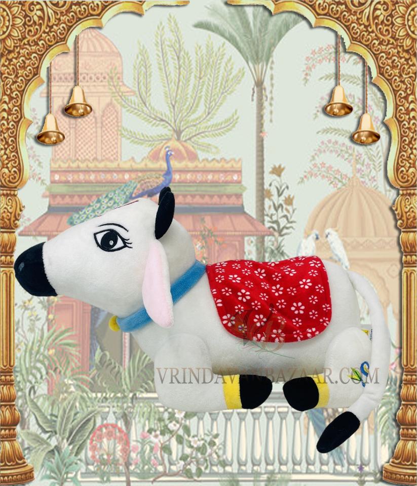 Surabhi Cow Soft Toy – Plush & Devotional Gift