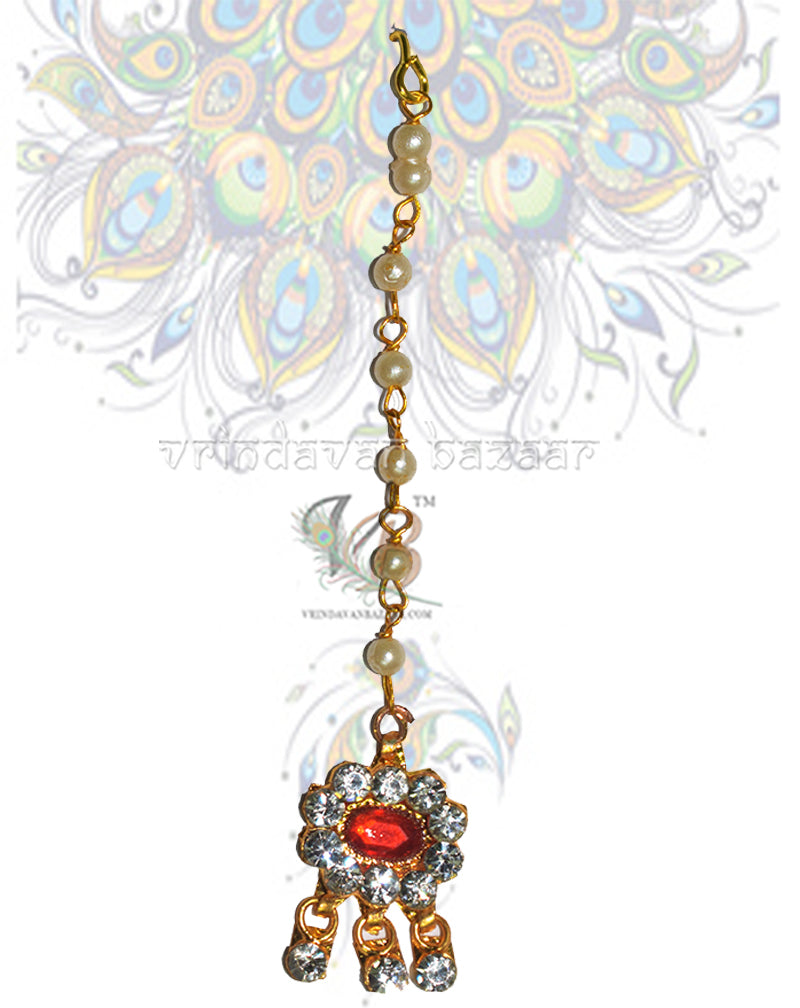 Simple design mangtika for radha rani
