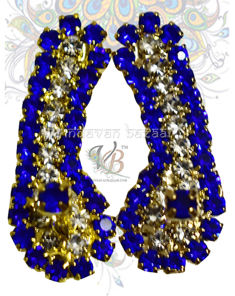 Ornamented Kadau Slippers for Deities 3 cm