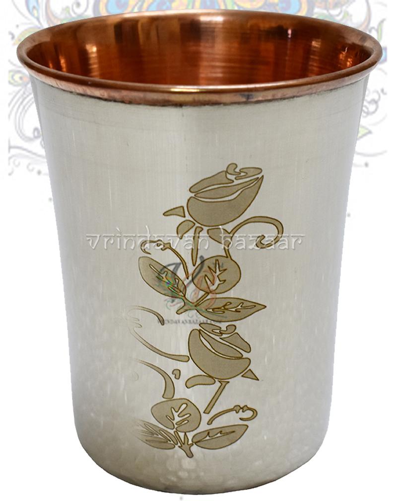 Steel Copper Lazer Art Glass
