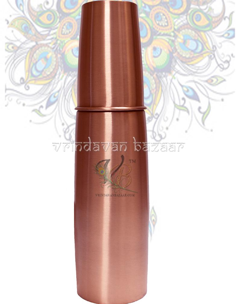 Copper Glass Bottle plain