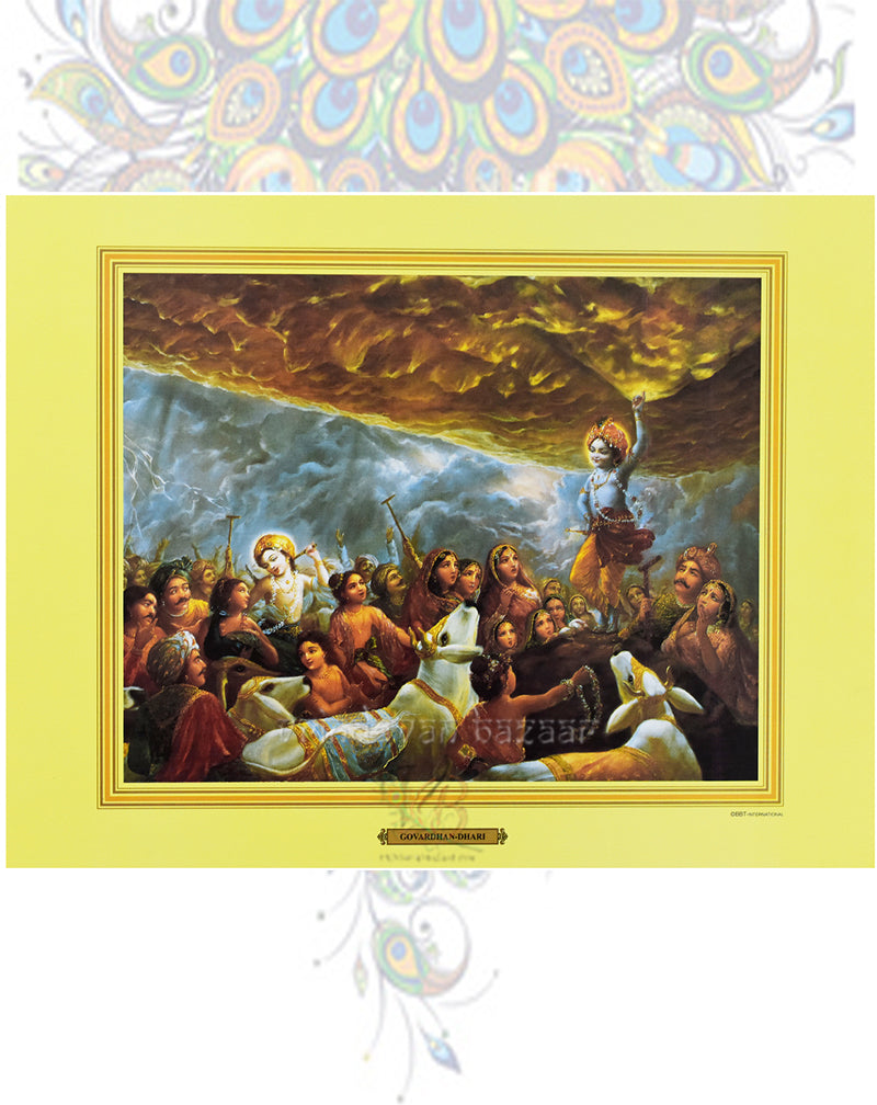 Goverdhan Dhari_S_11" X 14"