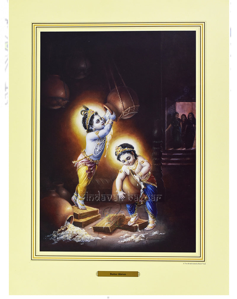 Gopal Charms the Cows_M_14" X 19"