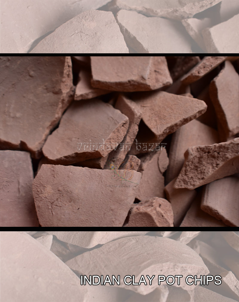 Indian Clay pot chips