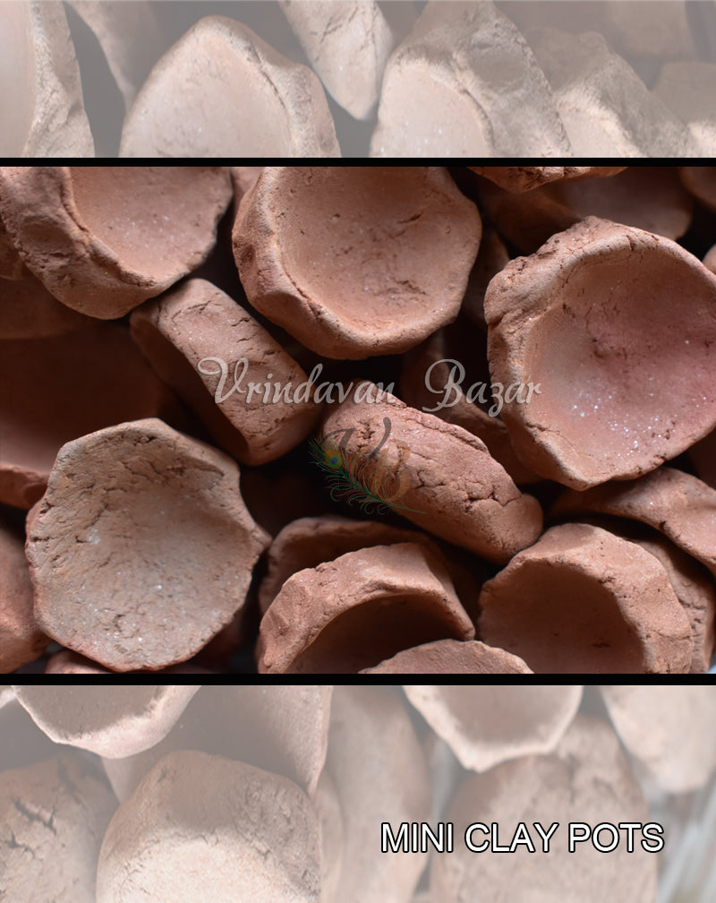 Mini Clay Pots
