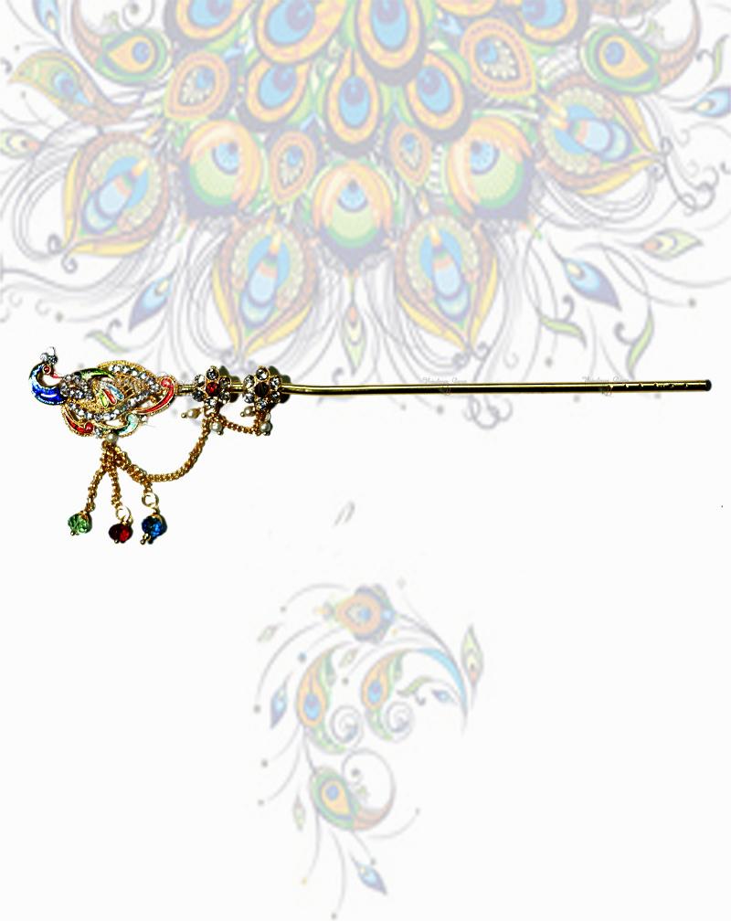 Mor with double flower flute; Flute length= 15 cm