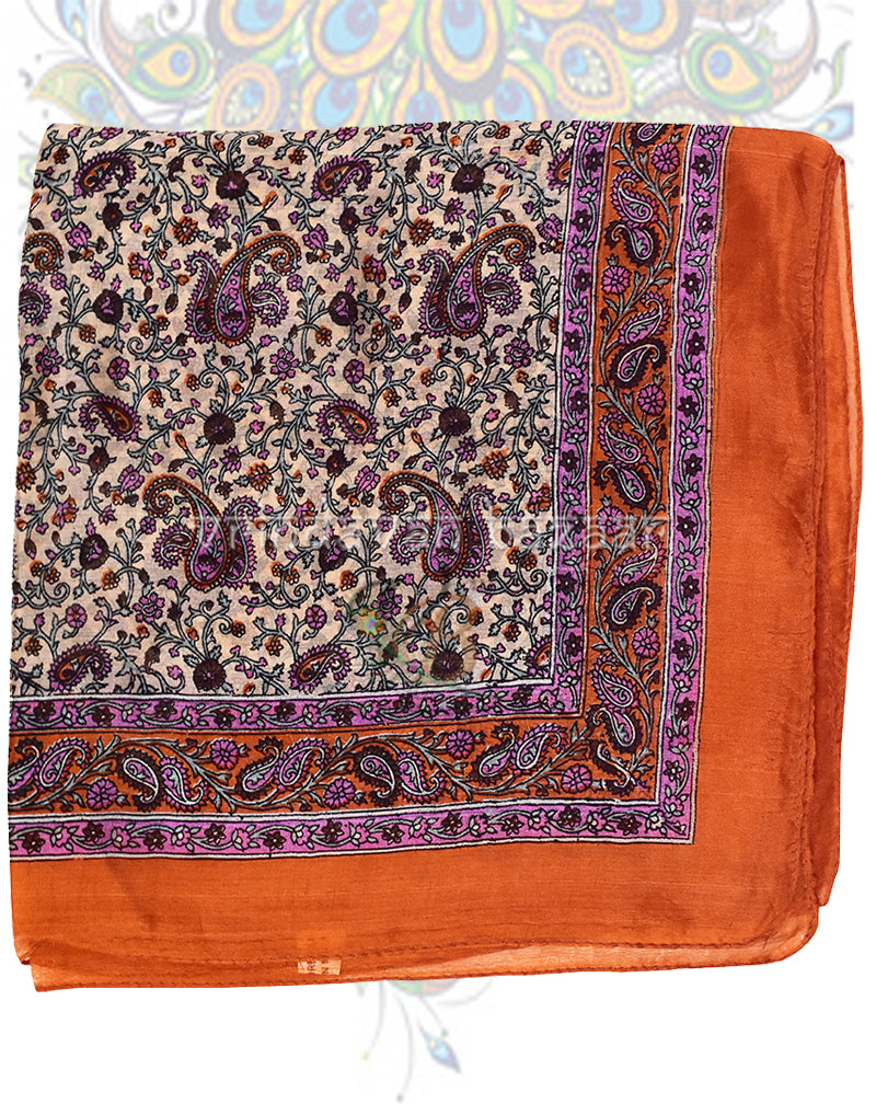 Silk printed shawls 6