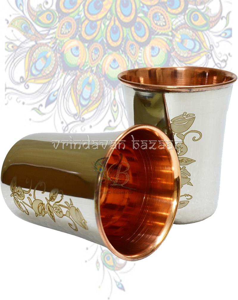 Steel Copper Lazer Art Glass