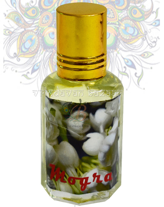 MOGRA Real & Natural Attar, Best Attar For Man and Woman, 100% Alcohol Free & Long Lasting Attar
