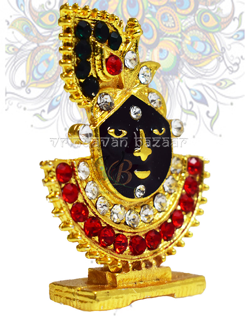 Black shrinath ji showpiece